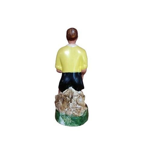 378 - G.A.A.: a hand painted plaster Figure of a Footballer 