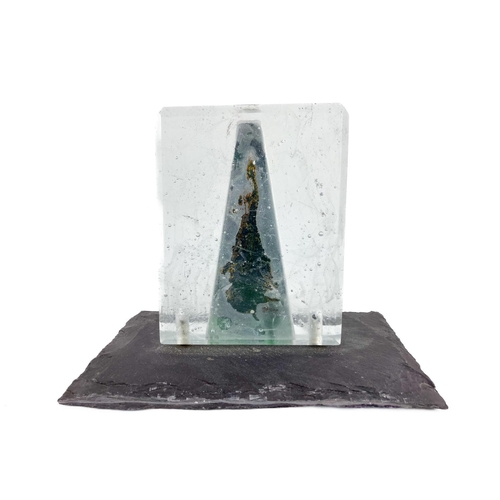 948 - Bob Frazier - 21st CenturyArt Glass on slate, 