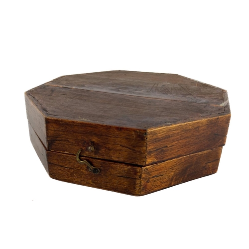 144 - An important and fine quality 19th Century wooden cased double 'Sailors Valentine' of octagonal... 