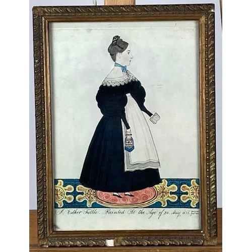 473 - A half length Portrait of Mrs. Newcomby, nee Beadox, Aunt of the Bishop of Bath & Wells,