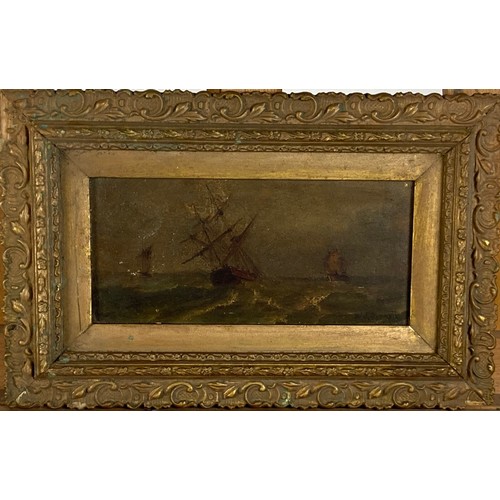 994 - W.J. Bennett - late 19th Century English SchoolA pair of Seascapes, O.O.P., both signed  12cms x 23c... 