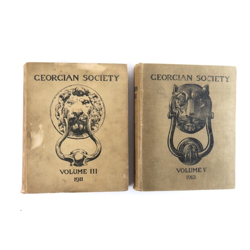 103 - Georgian Society: Records of Eighteenth Century Domestic Architecture and Decoration in Ireland... 