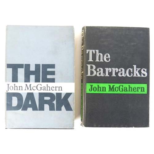 399 - McGahern (John) The Barracks, 8vo Lond. (Faber & Faber) 1963, First Edn., &&n... 