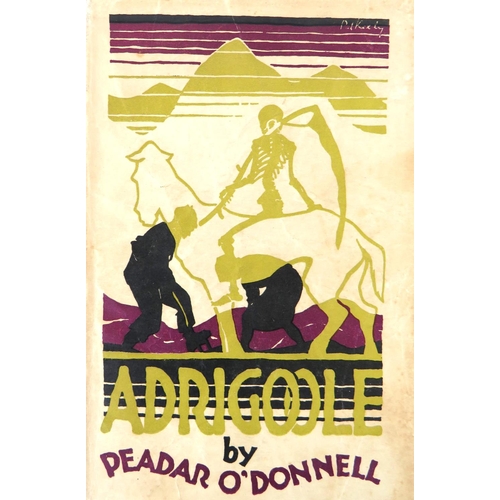 400 - Signed & Inscribed First EditionO'Donnell (Peadar) Adrigoole, 8vo Lond. (J. Cape) 1929. First Ed... 