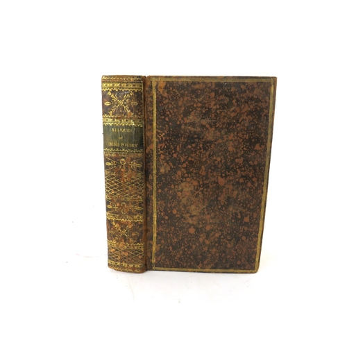 440 - Brooke (Miss Charlotte) Reliques of Irish Poetry: 8vo Dublin (J. Christie) 1816. Second Ed... 