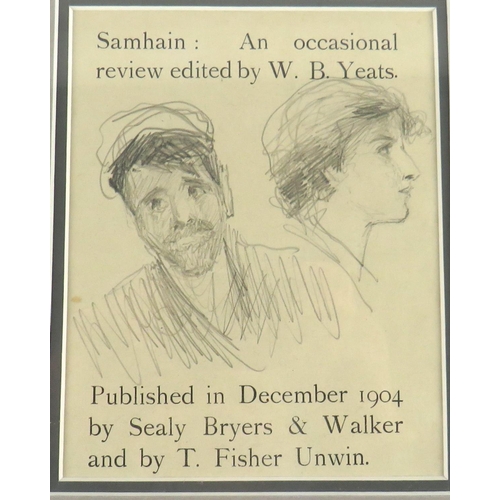 668 - John Butler Yeats, (1839-1922)Yeats (W.B.) Samhain: An Occasional Review, published, December 1904, ... 