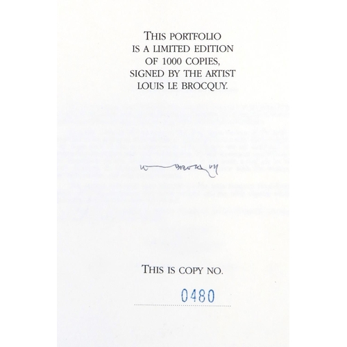 68 - Signed Limited Editionle Brocquy (Louis) Eight Irish Portraits, in Words and Pictures. 4to Dublin 19... 