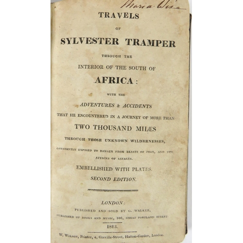 721 - [Walker (George)] Travels of Sylvester Tramper through the Interior of the South of Africa,&nbs... 