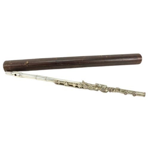 74 - A 19th Century Rudall Rose & Carte Patent Concert Flute, New Bond St., London, in original case.... 