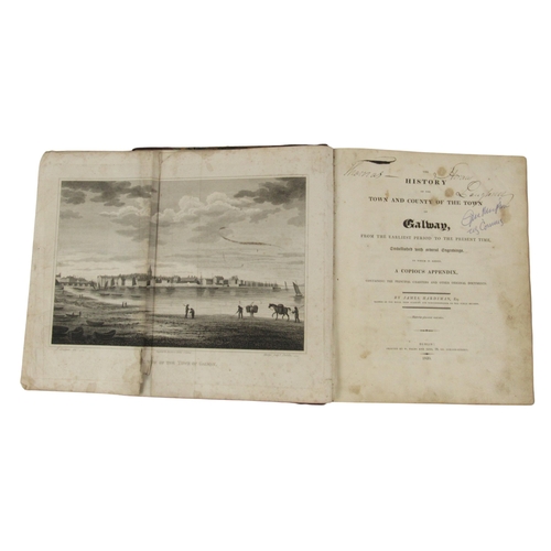 259 - Hardiman (James) The History of the Town and County of the Town of Galway, 4to Dublin 1820. First Ed... 