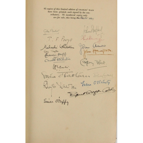 35 - Signed by the Contributors[Charles Wain] A Miscellany of Short Stories, 8vo, L. (Mallinson) 193... 