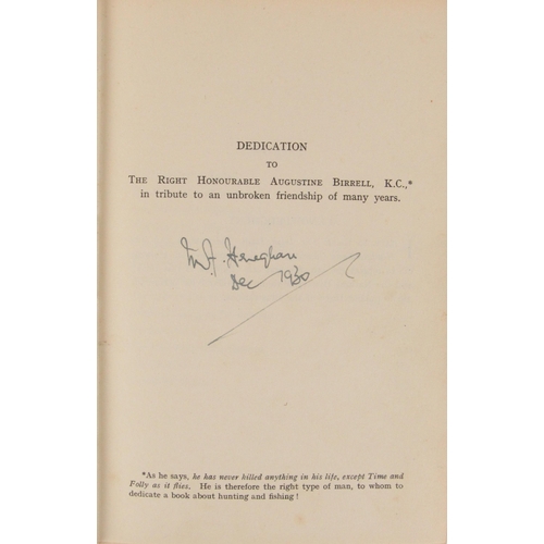 318 - Grattan Esmonde (Sir Thomas H.) More Hunting Memories, 8vo D. (The Levins Press) 1930. First Edn., h... 