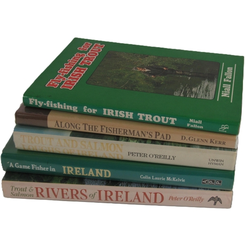 340 - Fishing:  O'Reilly (Peter) Trout and Salmon Loughs of Ireland, A Fisherman's Guide, Lond. 1987. Firs... 