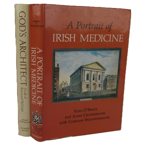 357 - O'Donovan (Donal) God's Architect. A Life of Raymond Mc Grath, folio Bray 1995. First Edn.,; O'Brien... 