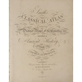 Atlas: Smith - Classical Atlas, lg. folio Lond. (C. Smith) 1820. Engd. title, with 8 dbl. page ... 