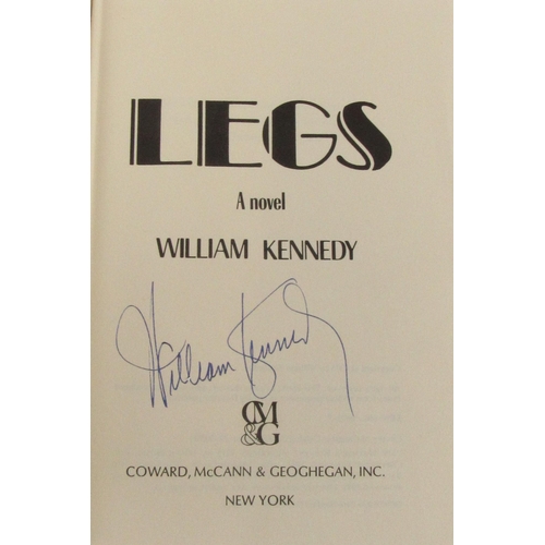 385 - Kennedy (William) Legs, (Coward, McCann Geoghegan 1975) signed, v.g. in cloth, dust wrapper lightly ... 