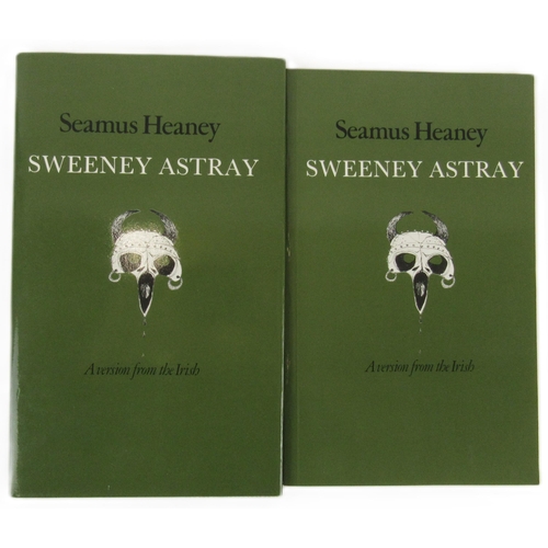 391 - Heaney (Seamus) Sweeney Astray, 8vo, Derry (Field Day Publication) 1983, First Edn, s... 