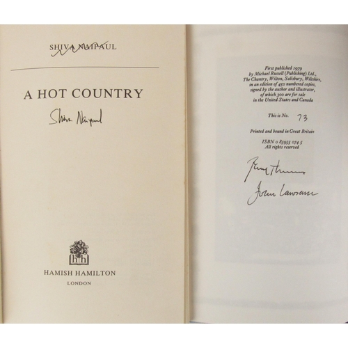 401 - Fifteen First Editions (two signed) Theroux (Paul) London Snow, (Ml. Russell 1979) signed Ltd. Edn.,... 