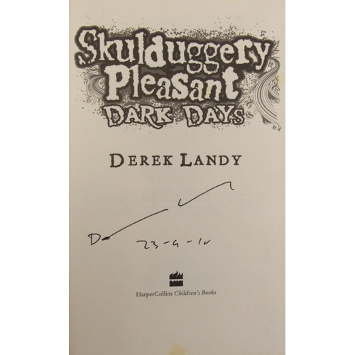 403 - Landy (Derek) Five First Editions. Skulduggery Pleasant, (2007), signed, Skuldug... 