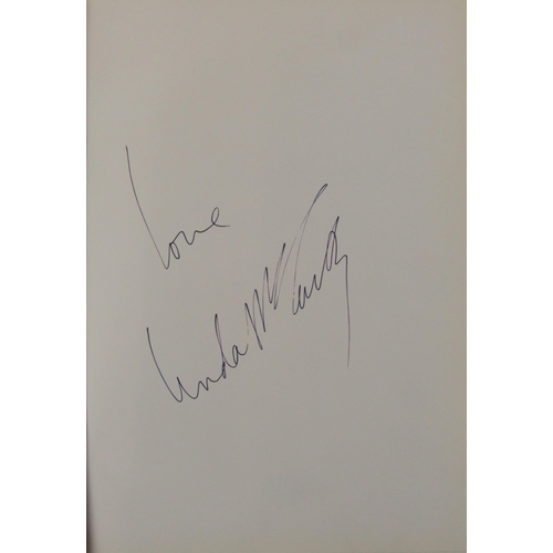 431 - Signed by Linda Mc CartneyMc Cartney (Linda) Photographs, sm. folio, L. (Pavillion Books) 1982. Firs... 