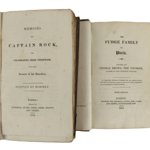 445 - [Moore (Thomas)] Memoirs of Captain Rock, The Irish Chieftain, 12mo L. (Layman, Hurst, Rees,.. and G... 