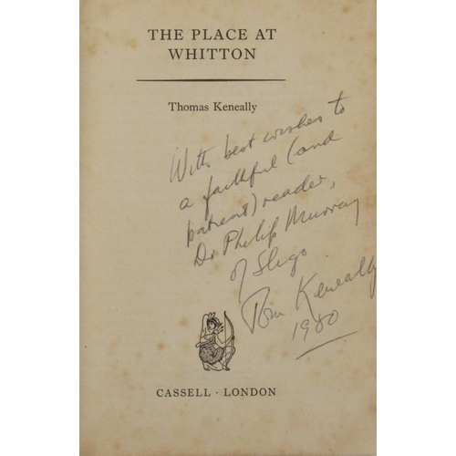 503 - Kenneally (Thomas) Scarce signed  First Edition of Author's First Novel. The Place at Whitton, (Cass... 