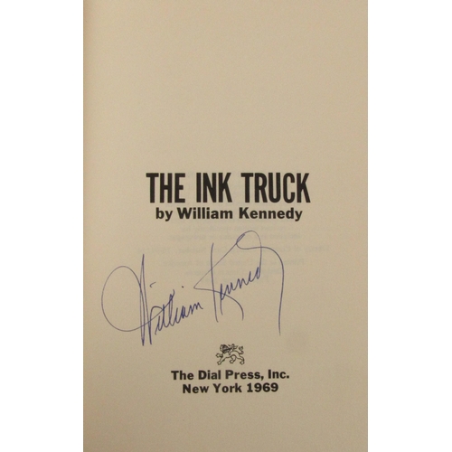 504 - Kennedy (William) The Ink Truck, (Dial Press, New York 1969) signed, v.g. in cloth, dust wrapper sli... 