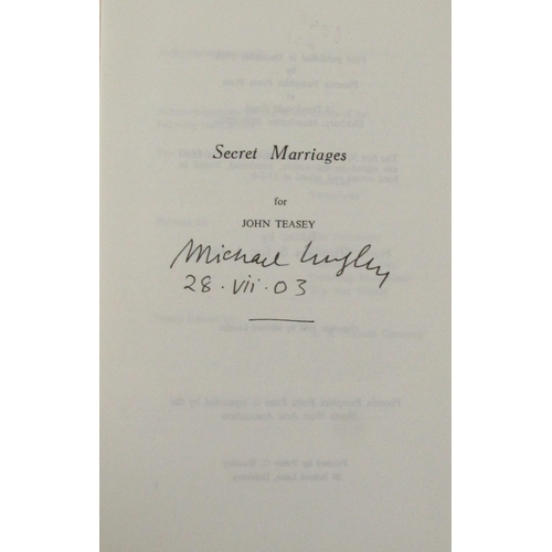 520 - Longley (Michael) Fishing in the Sky: Love Poems, (Poet & Printer 1975) First Edn., signed. v.g.... 