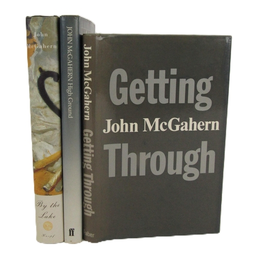 523 - McGahern (John) Getting Through, (Faber 1978) First Edn., signed. v.g. in cloth, d.w. spine faded. I... 