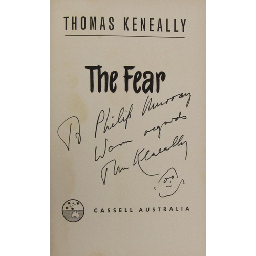 541 - Kenneally (Thomas) Scarce signed First Edition of Author's Second Novel; The Fear, (Cassell Australi... 