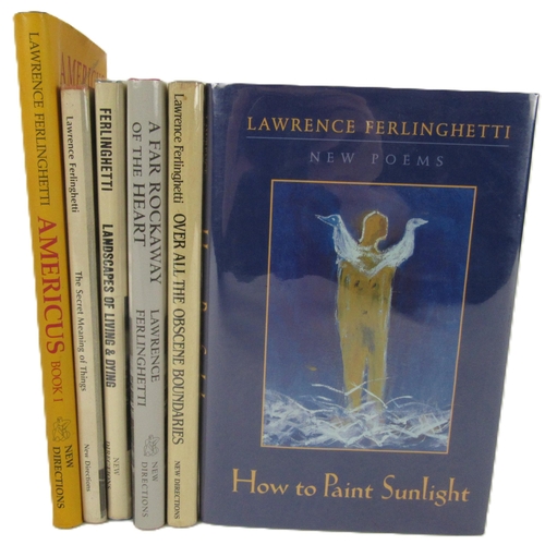 543 - Ferlinghetti (Lawrence) Six First Editions, all published by New Directions; The Secret Meaning of T... 