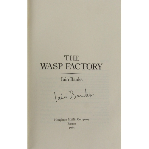 549 - Six First Editions. Banks (Iain) The Wasp Factory, (Houghton Mifflin 1984) First US Edn., signed, v.... 