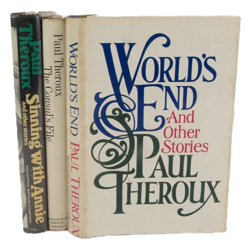 572 - First Three Short Story CollectionsAll First US EditionsTheroux Paul Sinning with Annie & Other ... 