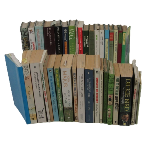 611 - Cricket - Box: A very good collection of modern books on Cricket, mostly hardbacks, some paperb... 