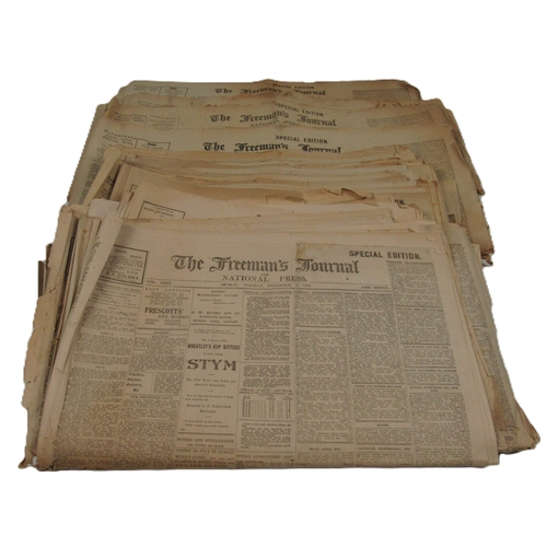 615 - Newspapers: The Freeman's Journal, a large collection of loose issues, mostly for 1904 & 19... 