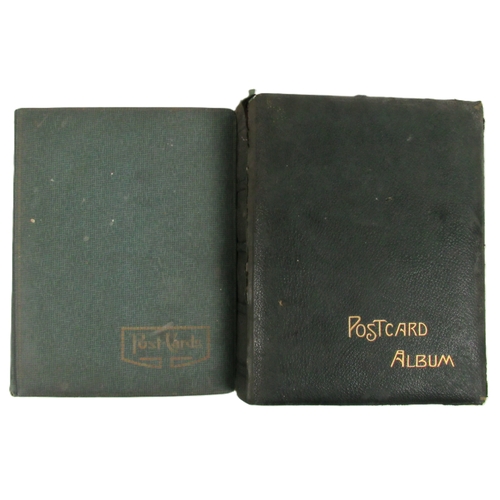 592 - Postcards: Two thick postcard Albums, containing approx. 500 varied postcards, of mostly Englis... 