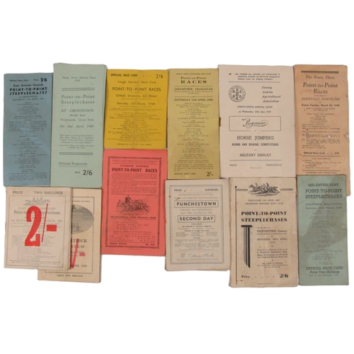 693 - Northern Ireland Race Cards: Good collection for Races at Down Royal, 1948; Northern ... 