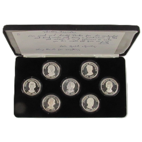 701 - Commemorative Coins: [Irish Independent] 'Easter 1916 silver Medallion Collection - 75th A... 