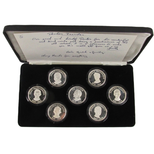 701 - Commemorative Coins: [Irish Independent] 'Easter 1916 silver Medallion Collection - 75th A... 