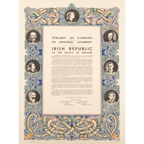 703 - Co. Cork: (Republican Interest) Anniversary 1916-66 Poblacht na hEireann - The Provisional Governmen... 