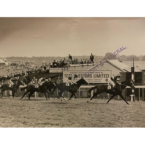 723 - The Ladbroke Epsom Gold Cup, 1963Horse Racing:  An important silver gilt two handled Trophy, by Mapp... 