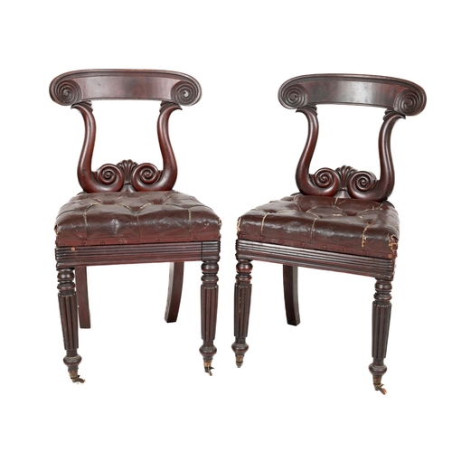 1131 - A set of 9 fine quality William IV Provincial Irish Dining Chairs, attributed to Graham, Clonmel, Co... 