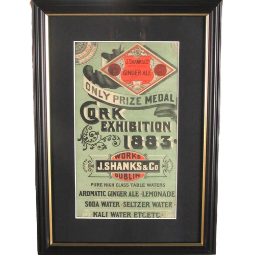 678 - Co. Cork: A printed lithograph Advertisement Sign, 