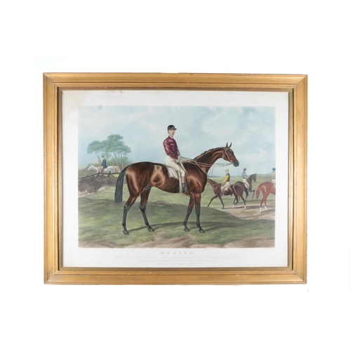 712 - Equestrian Prints: A group of five coloured Lithographic Prints, to include -* Virago - property of ... 