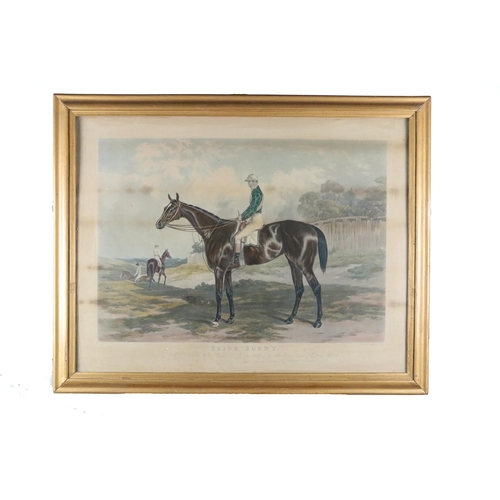 712 - Equestrian Prints: A group of five coloured Lithographic Prints, to include -* Virago - property of ... 