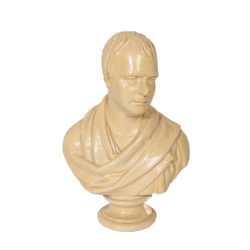 803 - A 19th Century plaster cast Bust, of Sir Walter Scott, approx. 53cms (21