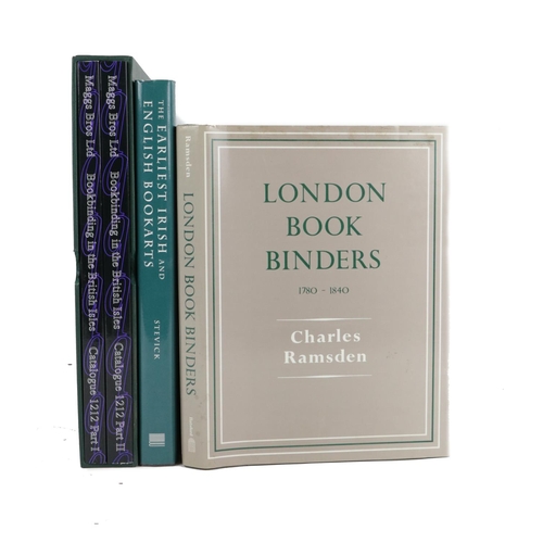 112 - Bookbinding: Maggs Bros. - Bookbinding in the British Isles - Sixteenth to the Twentieth Centur... 