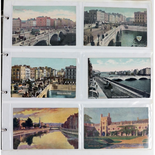 116 - Postcards: The County & City of Cork   A very good Album of over 300 original Postcards of Cork ... 