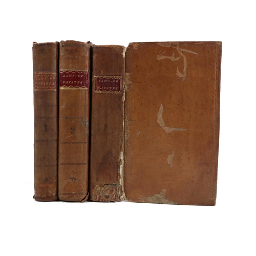 127 - Americana: The Laws of the United States, Published by Authority, 3 vols. 8vo Philadelphia (Ric... 