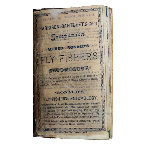 137 - Angling: Rolands (Alfred) The Fly-Fisher's Entomology, 8vo Lond. 1862. Sixth. Hf. title. cold. front... 